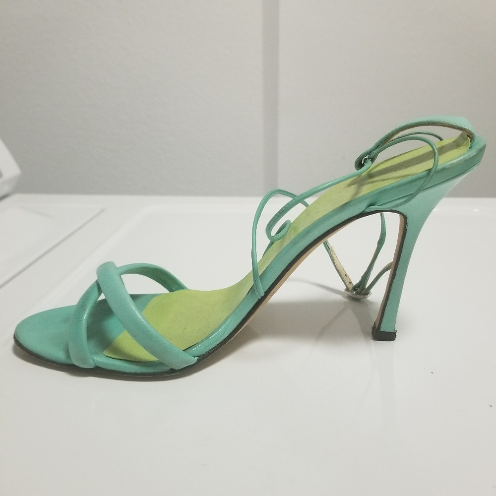 Brian Atwood Strappy Sandals Mint 36.5